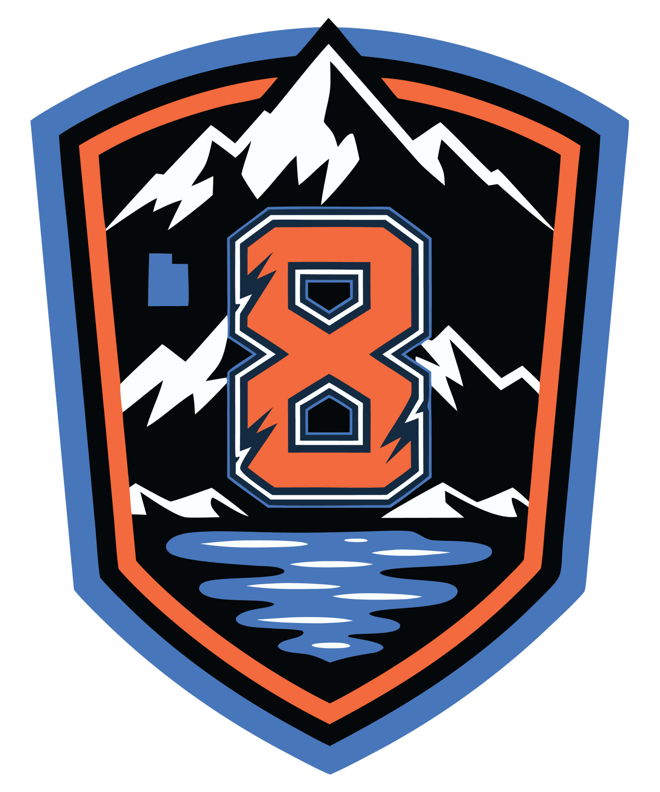 Utah Great 8's shield